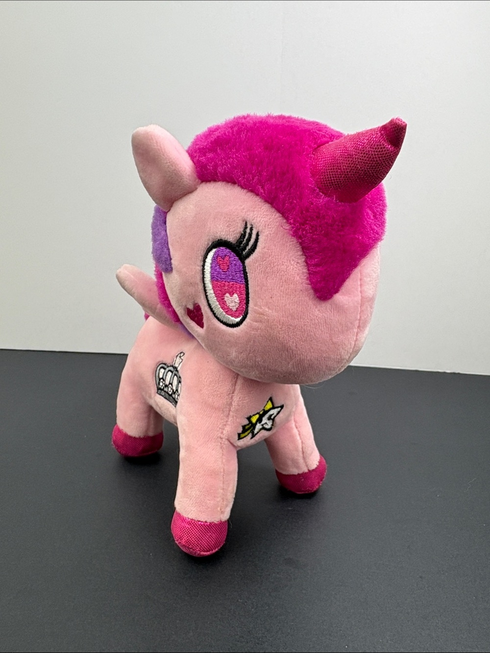Tokidoki Unicorno Plush Neon Star Pink Crown Pegasus Unicorn